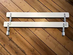 2x IKEA VIKARE Stützbrett, weiß, Holz - Bild 1 von 4