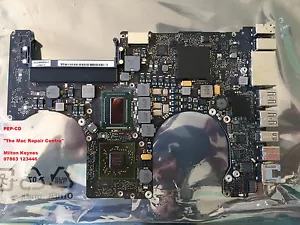 Macbook Pro 15" A1286 820-2915-B/820-2915-A 2011 Logic Board i7 NEW VIDEO IC - Picture 1 of 1