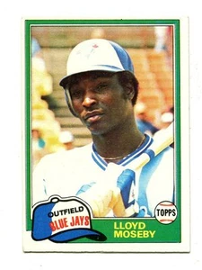 1981 Topps #643 Lloyd Moseby Toronto Blue Jays Rookie - Picture 1 of 1