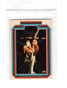 PIEZA DE ROMPECABEZAS DE TARJETA DE COLECCIONISTA KISS #60 1978 DONRUSS AND AUCOIN MGT - Imagen 1 de 2