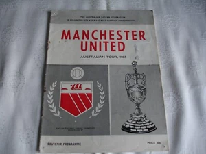Manchester United 1967 Australian Tour Football Programme vs Northern NSW - Rare - Picture 1 of 6