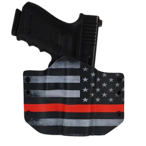 Taurus Handguns - OWB Holster - Optic Ready - Thin Red Line USA - Picture 1 of 5