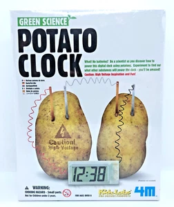 Potato Clock Green Science Experiment Kit Battery Home School Science Project - Picture 1 of 6