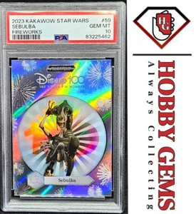 Sebula PSA 10 2023 Kakawow Phantom Disney100 Star Wars Fireworks #59 089/100 - Bild 1 von 2