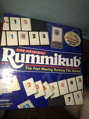 Original 1997 Rummikub The Fast Moving Rummy Tile Game Pressman BRAND NEW 60th - Image 1 of 3