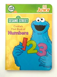 Tag Junior Cookies First Book of Numbers 1-2-3 Leap Frog Leapreader Board Book - Picture 1 of 4