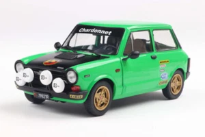 Autobianchi A112 MK5 Abarth 1980 verde coche modelo 1:18 Solido - Imagen 1 de 10