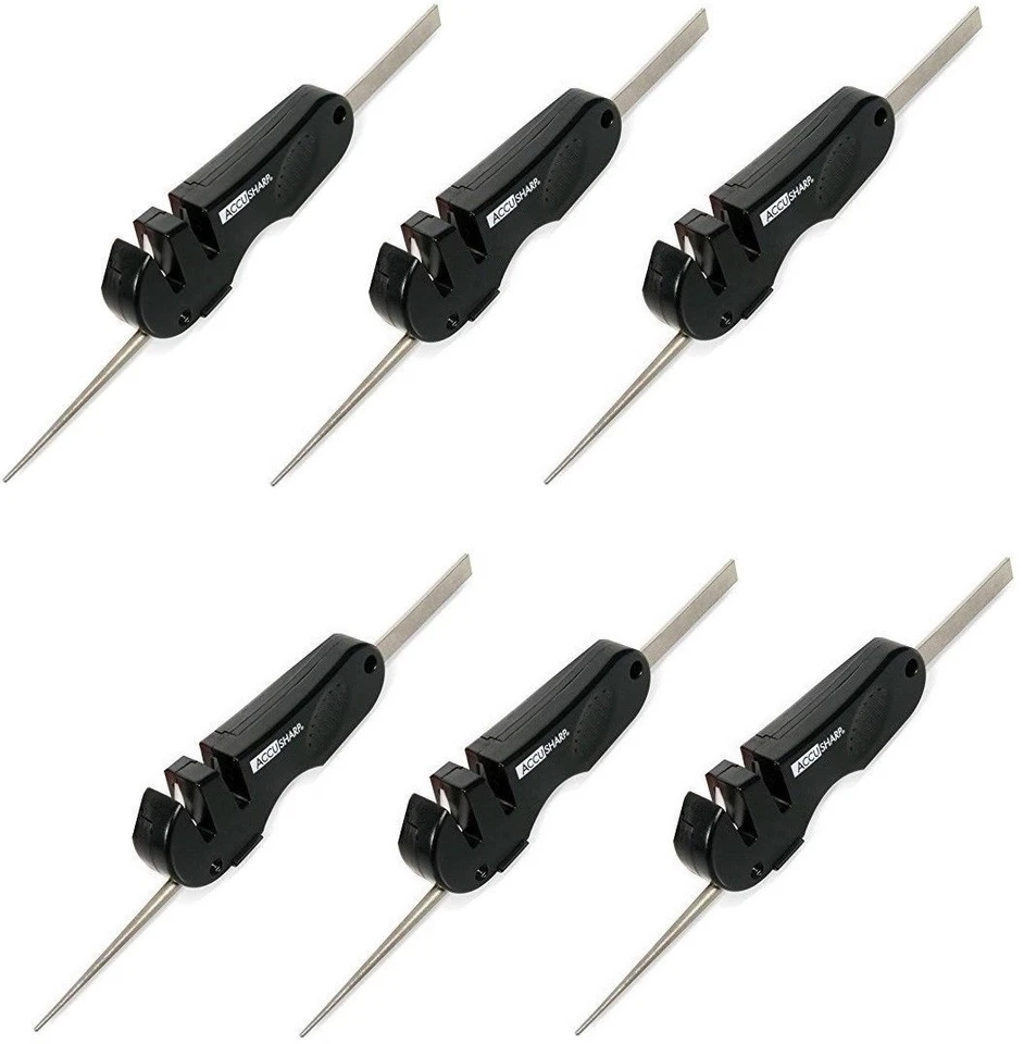 AccuSharp 029c 4-in-1 Knife and Tool Sharpener Black