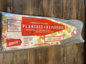 NOS Vintage 70s MOD Flower Power Groovy Portable Ironing Board NEW - Picture 1 of 8