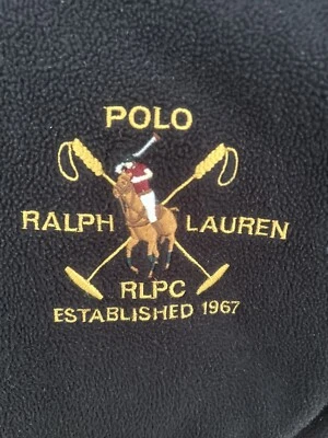 CHAQUETA SUDADERA DE CALENTAMIENTO NEGRA PARA NIÑOS RALPH LAUREN TALLA GRANDE 16-18 Foto 1 de 4