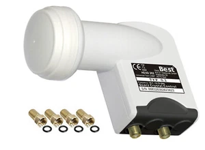 Interruptor LNB TWIN 0,1dB 2 participantes DIGITAL BEST Alemania Full HD 1080P 3D 8K UHD - Imagen 1 de 4