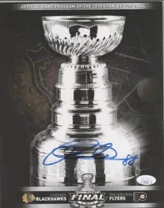 Patrick Kane Signed 2010 Stanley Cup Program Auto JSA COA Blackhawks ⚾️BWB⚾️ - Picture 1 of 4