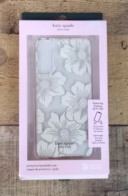 Kate Spade New York Hardshell Hollyhock Floral Case For Samsung Galaxy S21+ 5G - Image 1 of 4