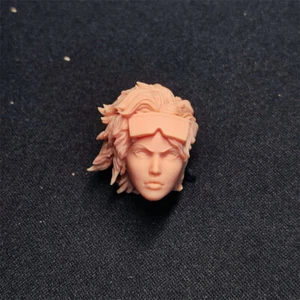 1/12 Scale The Cartoon Version Jubilee Head Sculpt Unpainted Fit 6" ML Figure - Picture 1 of 3