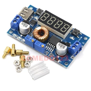 5A CC/CV LED Drive Lithium charger Power Step-down Module W/ USB Voltmeter - Picture 1 of 6