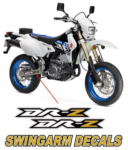 Gold Swingarm Decals Sticker graphics Fits Suzuki Drz 400 drz400e DRZ400 Drz400s - Foto 1 di 5