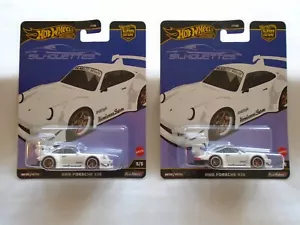 2025 HOT WHEELS, LOT OF 2, RWB PORSCHE 93O, CAR CULTURE, SILHOUETTES, VHTF - Picture 1 of 3