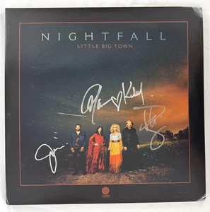 Little Big Town Band signed Autogramm Album Vinyl Schallplatte LP Nightfall mit JSA COA - Bild 1 von 4