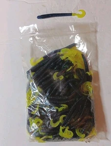 1 paquete de 100 Zoom Dead Ringer 4" Junebug Chartreuse - Imagen 1 de 1