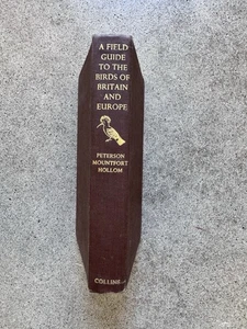 Field Guide Birds of Britain & Europe Peterson 1967 Tarn Signed Maps, Illustrate - Foto 1 di 12