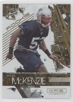 2009 Donruss Rookies & Stars Longevity Rookie /999 Tyrone McKenzie #198 RC - Image 1 of 2
