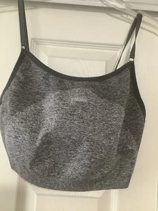Gymshark Pink And Grey Sports bra Xl - Picture 1 of 4