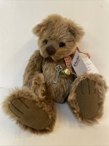Collectors Teddy Bear 'Edward' - by Ju-Beary Bears - 100% Mohair - Hand Made - Picture 1 of 9