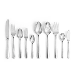Verg Wang Wedgewood 45 Piece Stainless Steel Infinity Cutlery Set 45pc - Bild 1 von 2