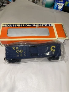 Lionel ~ 6-15002 Chesapeake & Ohio Waffle - sided boxcar 1995 Made USA - Picture 1 of 7