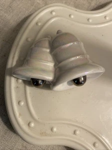 NEW Nora Fleming Iridescent WEDDING BELLS MINI Ceramic A152 RETIRED - Picture 1 of 5