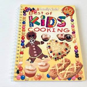 Best Of Kids' Cooking Family Circle Large Hardcover 1994 vintage retro recipes - Picture 1 of 18