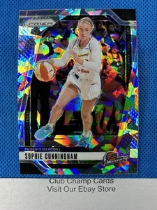 2024 #117 Sophie Cunningham Panini Prizm WNBA Cracked Ice Prizm Mercury - Foto 1 di 2
