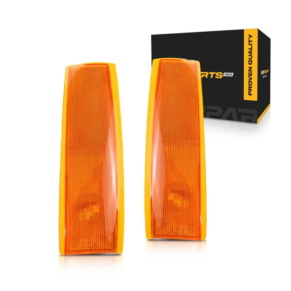 For 1988-1993 GMC C/K Pickup Side Marker Light Pair Driver &Passenger GM2550141 - Image 1 of 4