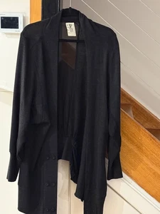 Found By Grey Woolen Gardigan Long - Picture 1 of 7