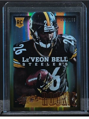 2013 Panini Absolute - Rookie Le'Veon Bell #157 Looking Left /199 (RC) - Image 1 of 2