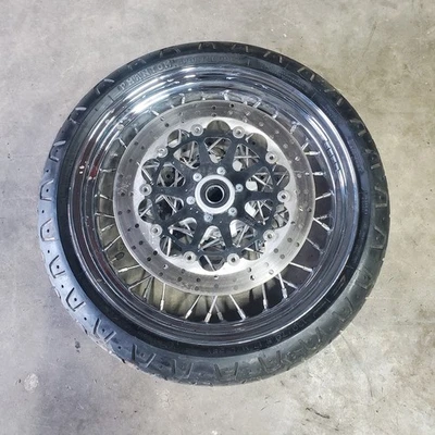 Llanta delantera con radios OEM Ducati Sport Classic GT1000 49921341B rotores rectos Foto 1 de 4