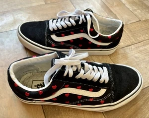 original Vans Old Skool, 41, Schwarz mit Herz, ausverkauftes Sondermodell, RAR - Bild 1 von 6