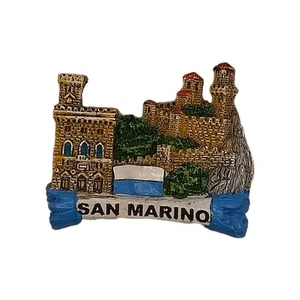 MAGNETE CALAMITA RESINA FRIGO SOUVENIR FRIDGE MAGNET SAN MARINO - Picture 1 of 1