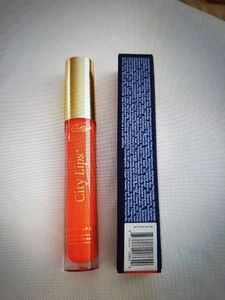 CITY LIPS BY CITY BEAUTY, PLUMPING,LIP TREATMENT GLOSS CORAL SUNRISE, BNIB - Picture 1 of 2