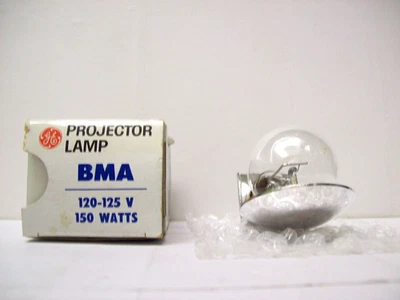 BMA Proyector Proyector Lámpara Bombilla 120-125V 150W Marca GE *DIFÍCIL DE ENCONTRAR* Foto 1 de 4
