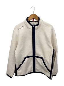 RLX RALPHLAUREN Fleece Jacket M Polyester WHT - Picture 1 of 5