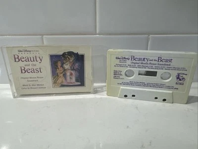 BEAUTY AND THE BEAST ORIGINAL SOUNDTRACK CASSETTE TAPE VTG 1991 DISNEY 60618-0 - Image 1 of 4