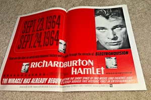 July 21, 1964 MOTION PICTURE DAILY w/ "HAMLET" starring RICHARD BURTON Ad - Picture 1 of 9