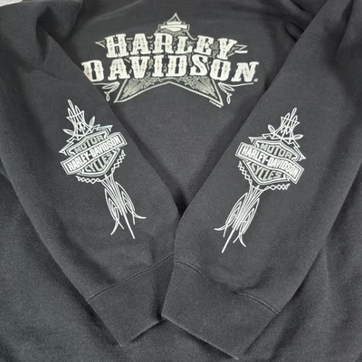 Sudadera De Colección Y2k Harley Davidson Cuello Redondo XL Gráfico Manga Plantilla 2006 Motociclista Foto 1 de 4