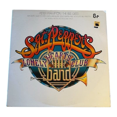 Sgt Peppers Lonely Hearts Club Band Soundtrack LP Frampton Bee Gees VG+/EX/NM - Image 1 of 4