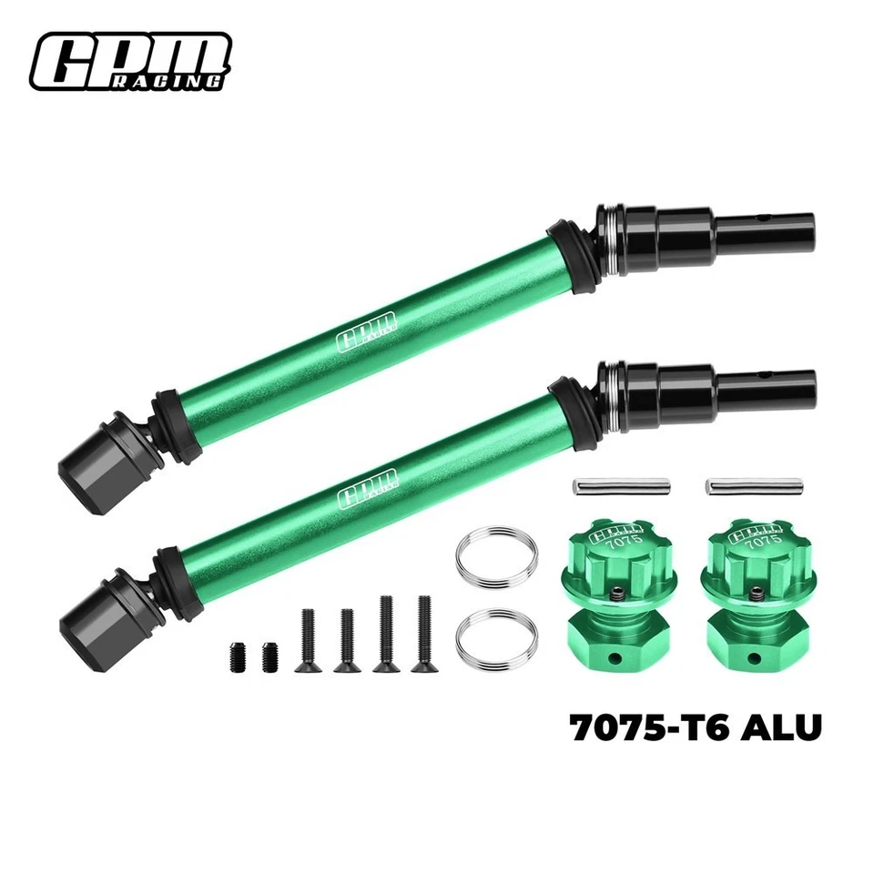 GPM Steel CVD Drive Shaft&Wheel Hex Nut Set For ARRMA 1/10 Kraton 4S Outcast 4S - Image 1 of 1