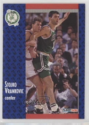 1991-92 Fleer Stojko Vrankovic #251 Rookie RC - Image 1 of 2