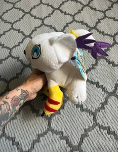 Digimon gatomon vintage soft plush toy teddy with tags - Picture 1 of 3