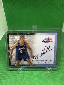 Michael Doleac 2000 Fleer Autographics automático  - Imagen 1 de 2