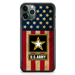 Handyhülle US Army Flagge für iPhone 16 Pro Max Plus 15 Mini 14 13 12 X XR - Bild 1 von 5